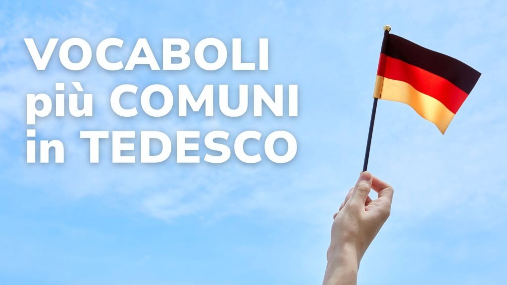vocaboli più comuni in tedesco